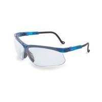 Honeywell S3240 Uvex By Sperian Genesis Safety Glasses With Vapor Blue Frame And Clear Polycarbonate Ultra-dura Anti-Scratch Har